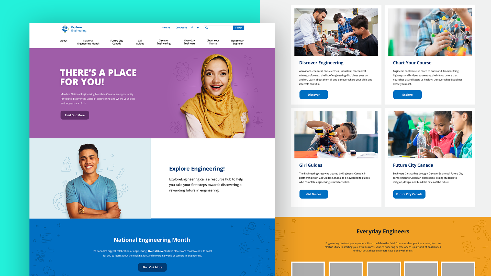 Explore Engineering Homepage